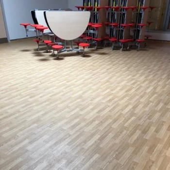 Dining Hall Non-Slip Vinyl Flooring