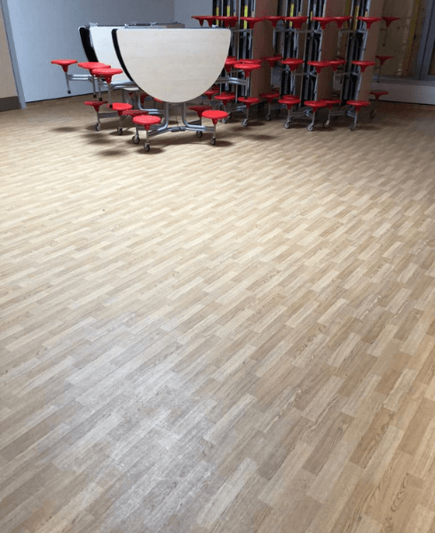 Dining Hall Vinyl Flooring